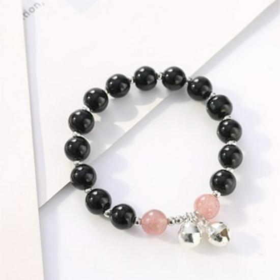 Fairy Daisy Popcorn Beaded Bracelet - Women's Elegant Handcrafted Jewelry