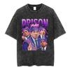 Tv Series The Office Dunder Mifflin Dwight Tv Show Scranton Washed Tshirts Unisex Cotton Casual Short Sleeves Tee Shirt Streetwear