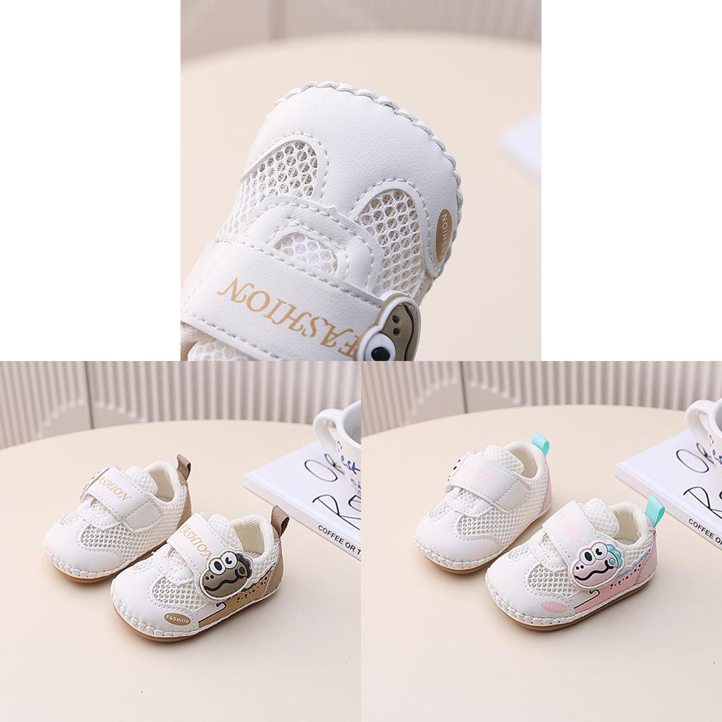 Baby Toddler Soft Sole Walking Shoes With Breathable Mesh For Newborns And Infants