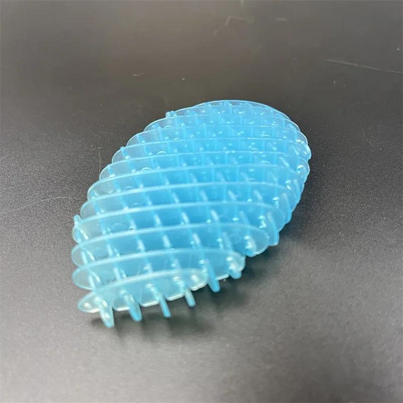 DIY Mesh Stretchable ElasticMesh Toy, New Unique Puzzle, Release and Decompression, Deformation Worm Popit, Elastic Mesh Toy