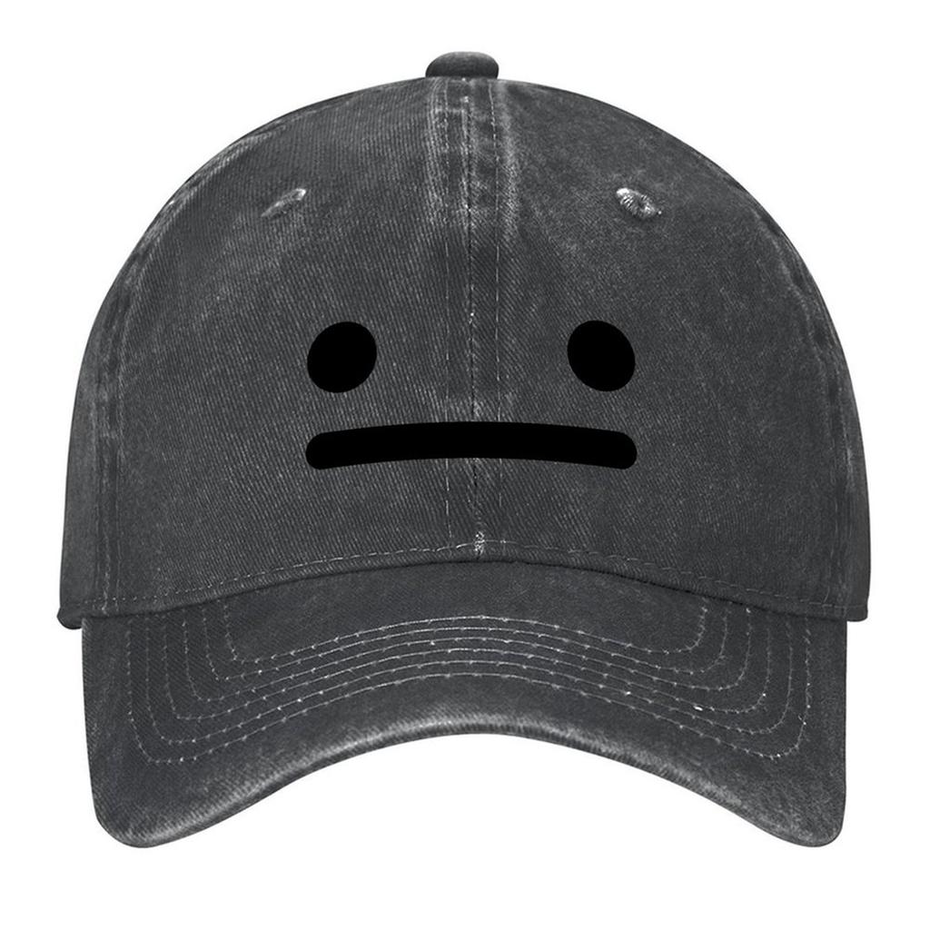 Simple Meh Face Baseball Cap Designer Cap Sun Caps Visor Uv Protection Solar Hat Women Beach Fashion Mens