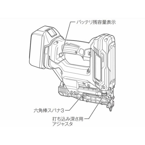 Makita Rechargeable Pin Tacker 18V Body + Case PT353DZK