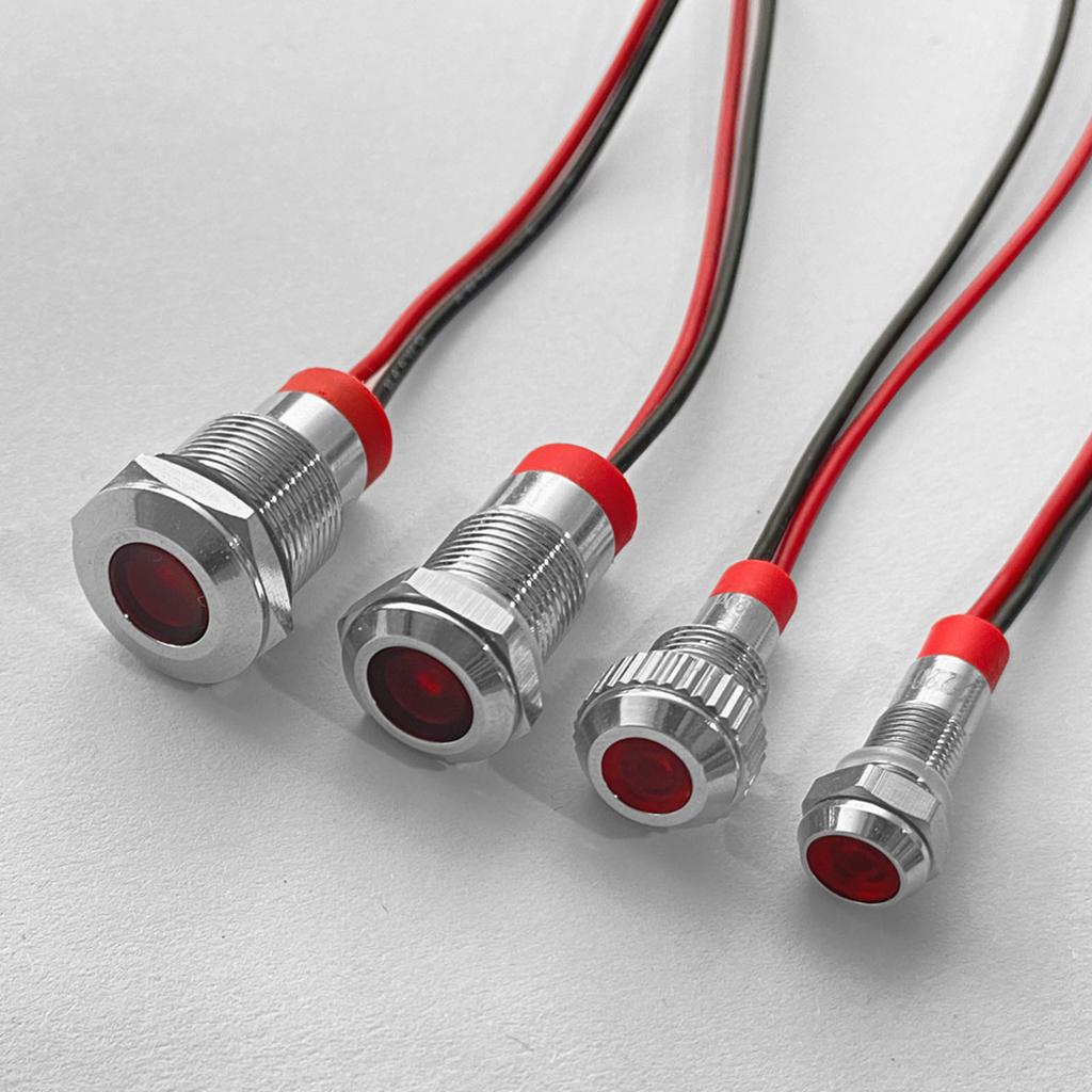 Waterproof 220V Light Metal Signals Light Signals Indicators For Industrial Control Panel And Electrical Equipment