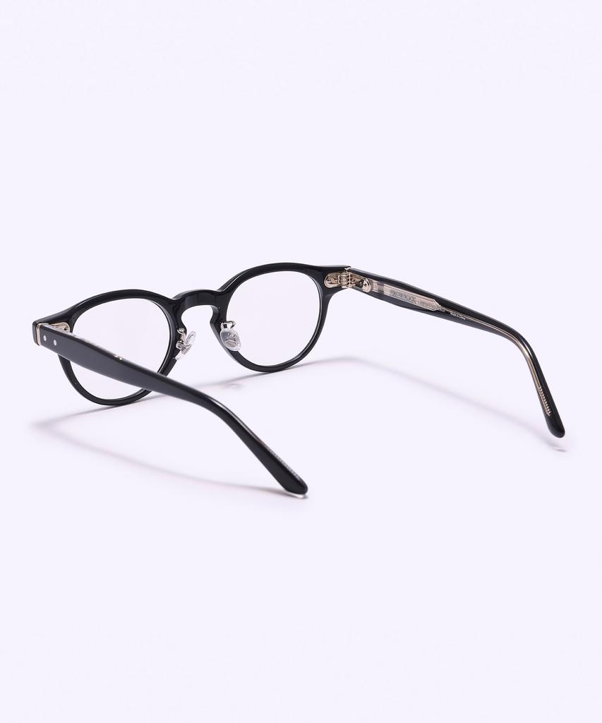 Alloaiweeo [Frame Black] Fbg7603 0920G Black Acetate Eyeglass Frame Blue Light Lens Selection