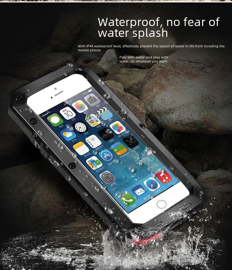 Dreifach geschützte Handyhülle für Apple/Samsung: Sturzfest, Stoßfest, Staubdichtes Handy-Schutzcover.