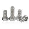 Hex Outer Cross Recessed Slotted Screw, 304 Stainless Steel, GB29.2, M3 M5 M6 M8 Sizes
