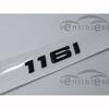 Car ABS Black Trunk Letter  Badge Emblem Sticker For THE 1 Series 116i 118i 120i 125i 130i 135i 140i E81 E82 E87 E88 F20 F21