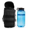 OneTigris Outdoor Sports Bag Bottle Pouch, Nalgene Wide Mouth Water Bottle Case, 1 Liter PET Bottle Holder (Black)