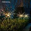 Beigong Solar-LED Pusteblumen-Feuerwerk Gartensteckerleuchte