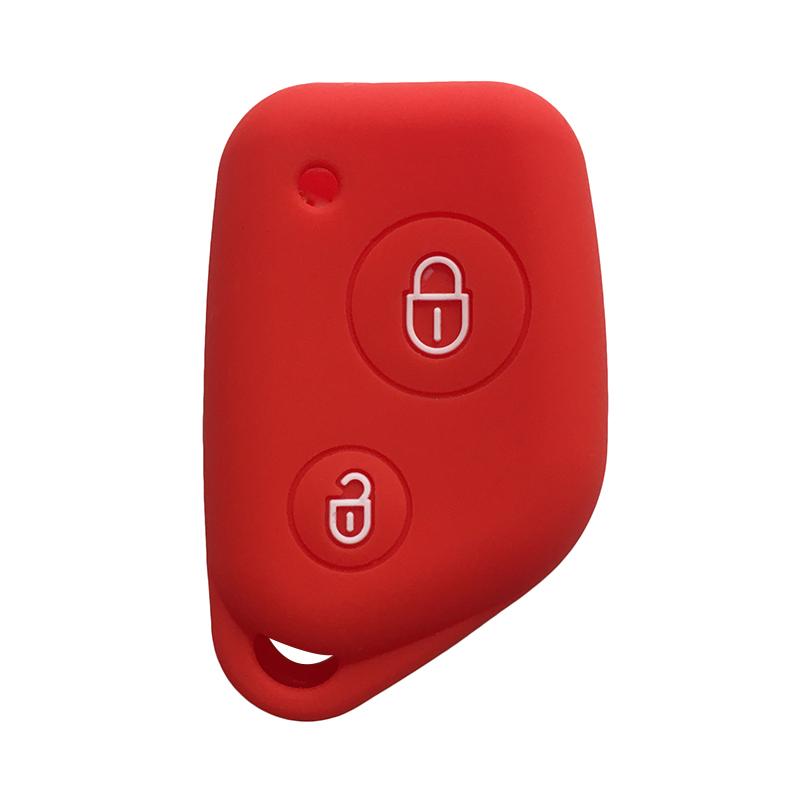 Key Cover for Peugeot 406 306 205 206 405 106 Key Case for Citroen Berlingo Xsara Picasso Saxo 2 Button Silicone Car Key Holder