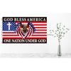 1pc Patriotic Eagle Flag (152.4cm X 91.44cm/150.01cm X 89.99cm), Single-Sided Printing, US Flag Wall Hanging Decor, Outdoor Decor, Party Decoration, S