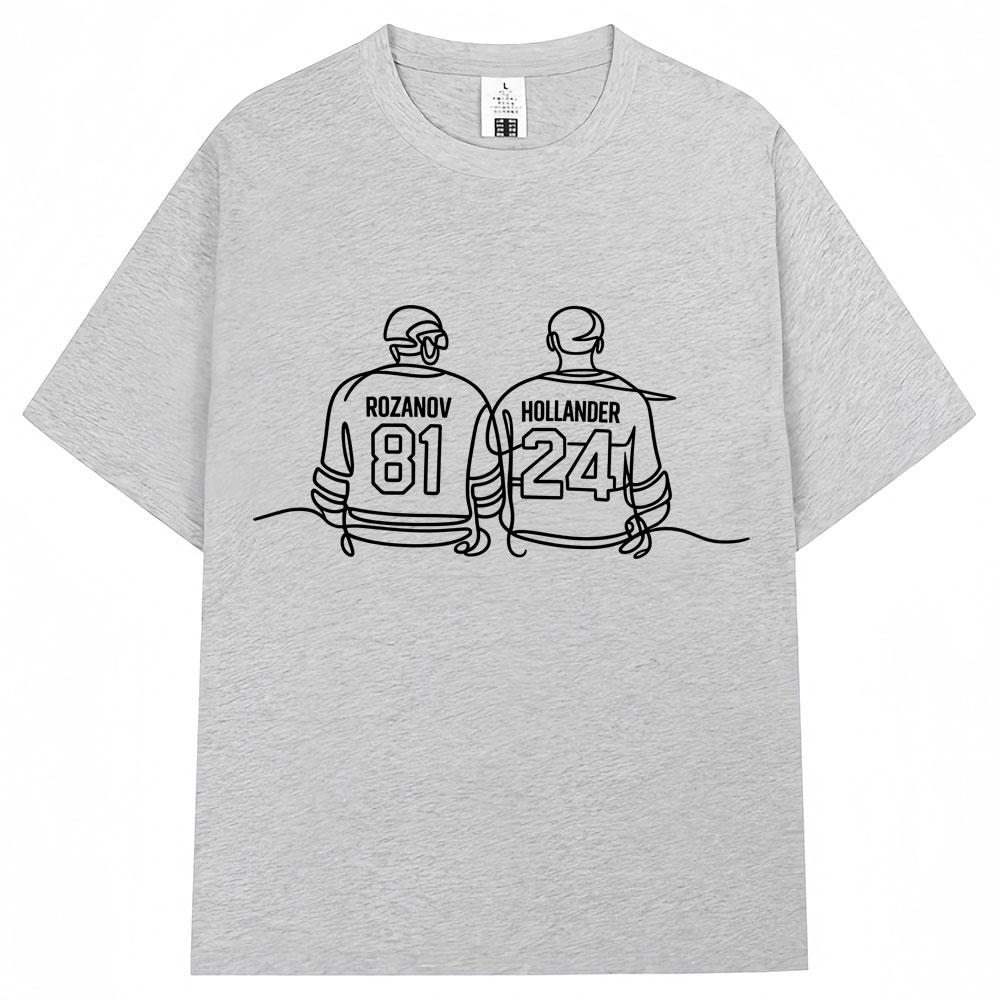 Fierce Competitor Shane Hollander Ilya Rozanov T-shirt Men's and Women's Fashion Y2k Popular T-shirt Cotton Oversized T-shirt Fan Gift