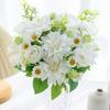 High Quality Silk Artificial Flowers Simulated Flowers Bridal Bouquet Wedding Wreath  Bride Party