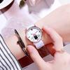 Women's Minimalist French Style Canvas Quartz Watch - Ultra-thin, Elegant Design for Couples