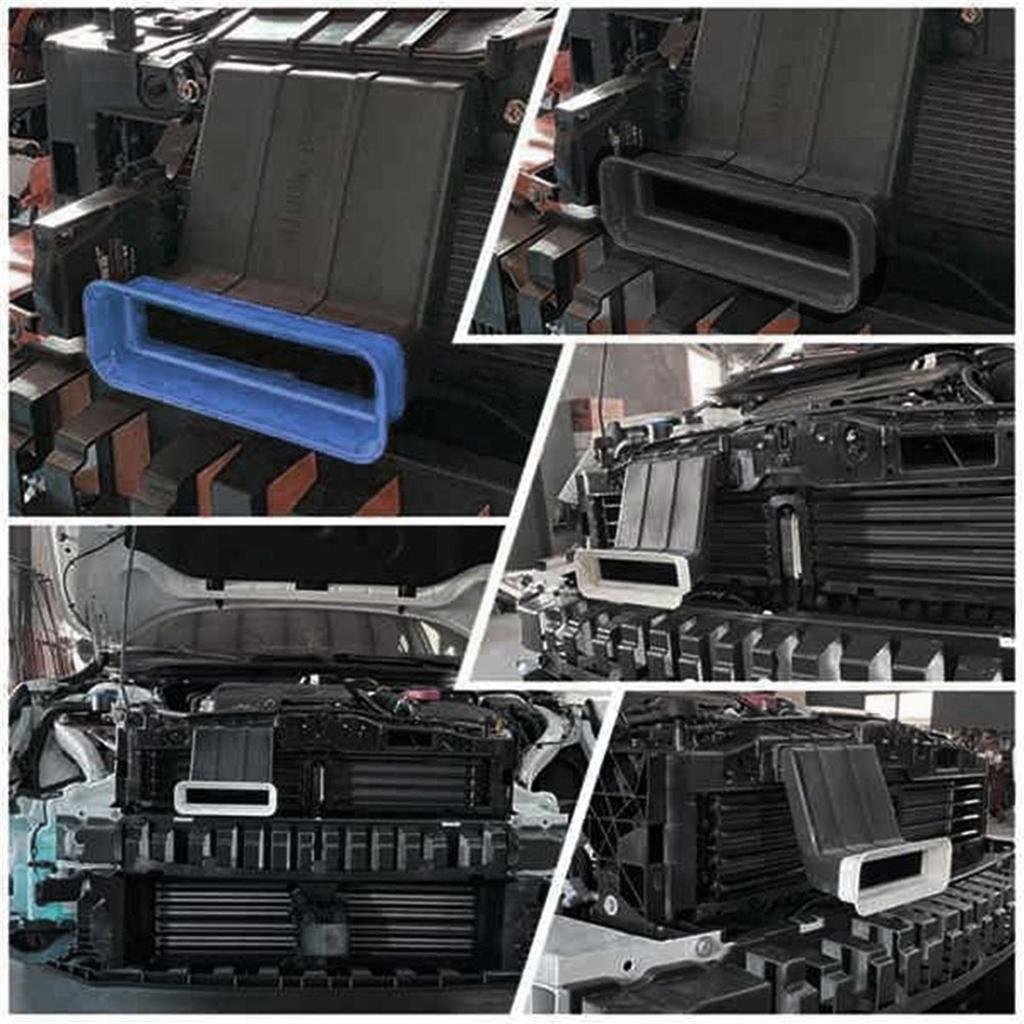 For Ford Focus MK4 Air Inlet Tuyere Intake Duct Hatchback 4D Sedan 5D Tuning Car Parts Accessories 2019 2020 2021 Black+White