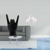Creative Elephant Hand Gesture Sculpture Unique Animal Finger Statue Ornament for Apartment Bedroom