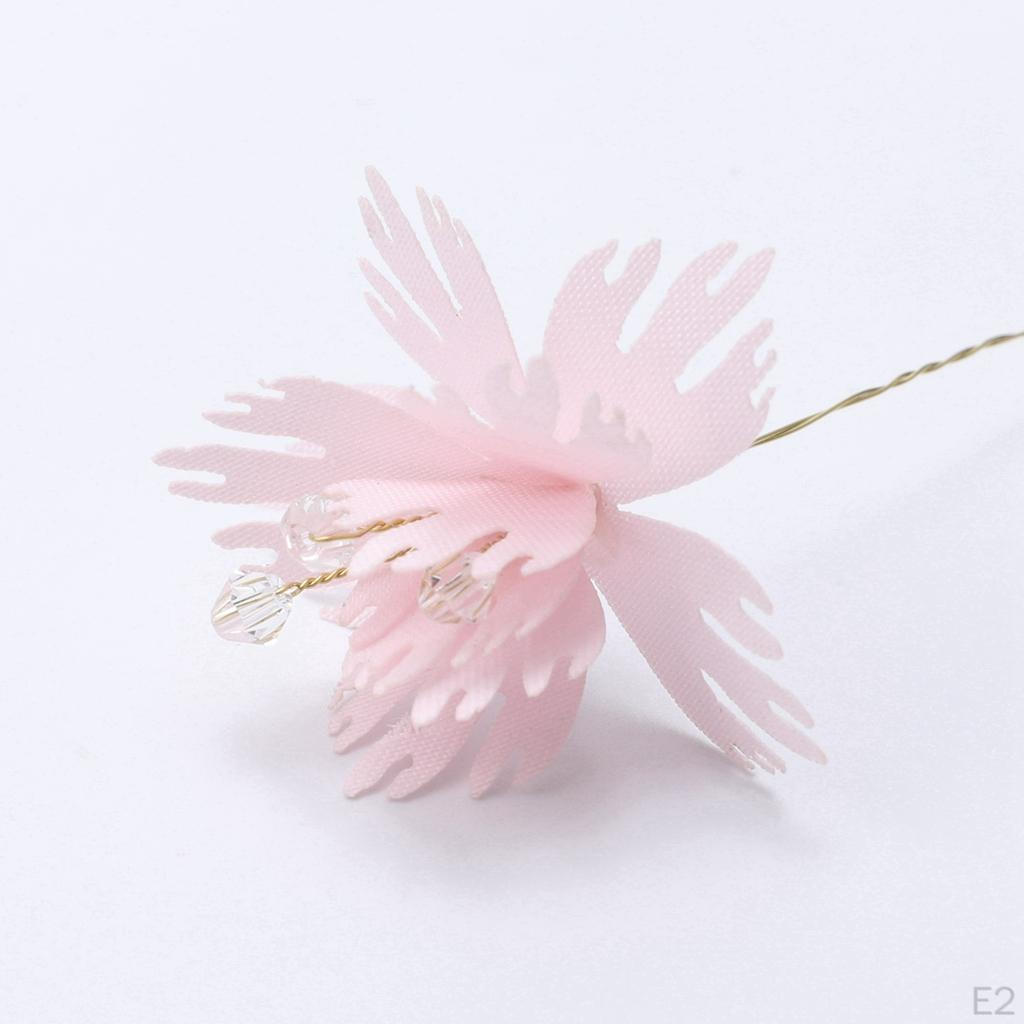 10 Stück Seidenrosen, Künstliche Blumenköpfe für Hochzeitsaccessoires, Machen Braut-Haarspangen