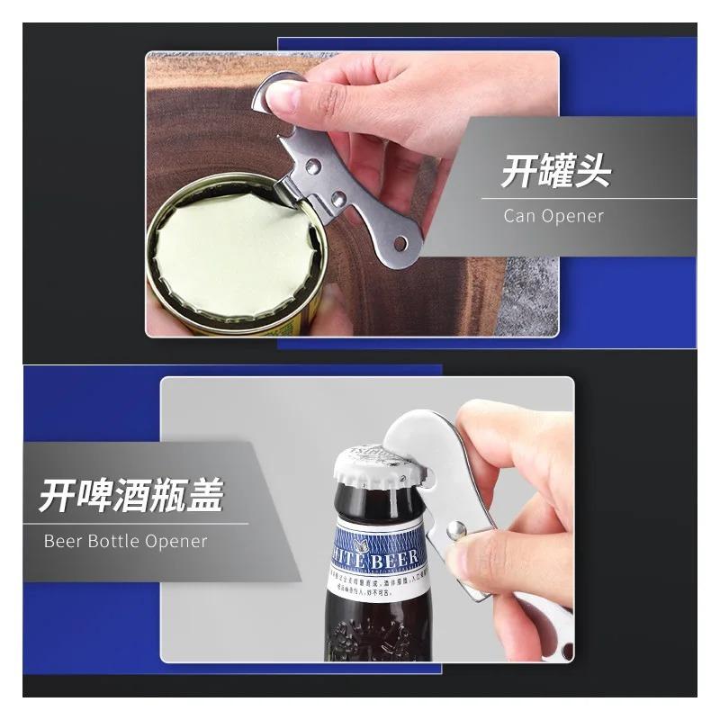 Apribottiglie e Barattoli Portatile Colore Puro Gadget da Cucina Apriscatole Domestico per Emergenze Apribottiglie Articoli per Feste