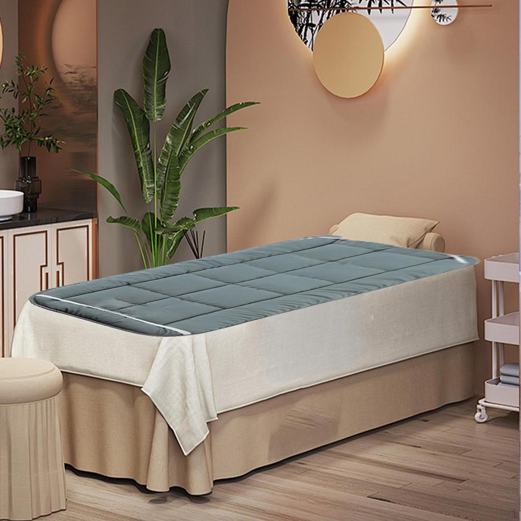 Schönheitssalon SPA Massagetisch Kissen Salon Tagesdecke mit Gesichtsloch Polyester Weich Bequem Verdicken