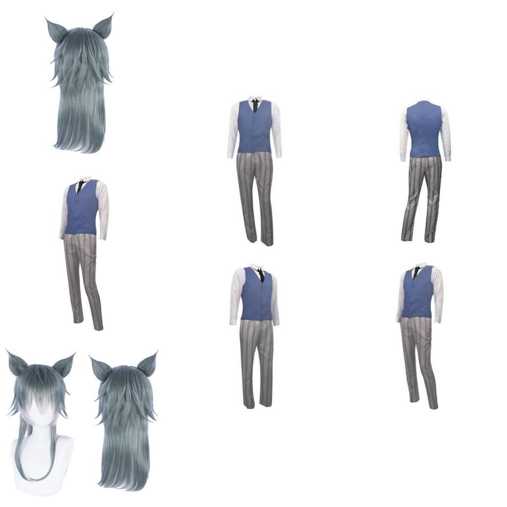 Oddychający, wysokiej jakości strój cosplayowy Legosiego z japońskiego anime Beastars