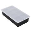 4/6/8Grids Silicone Ice Cube Molds with Lid Square Chocolate Mold Whiskey Cocktail Drinks DIY Ice Block Maker Bar Kitchen Tools