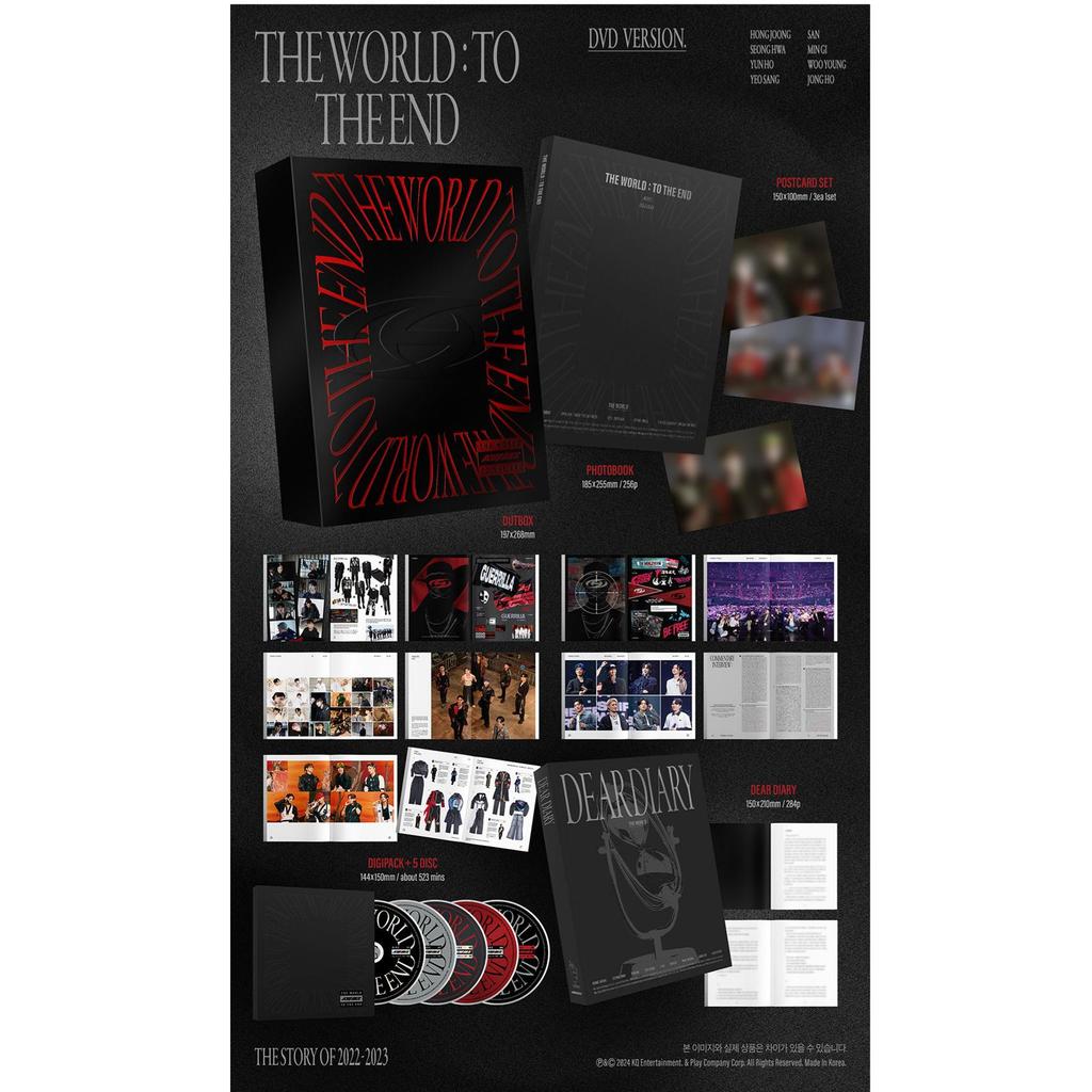 (DVD) ATEEZ - DIE WELT : BIS ZUM ENDE