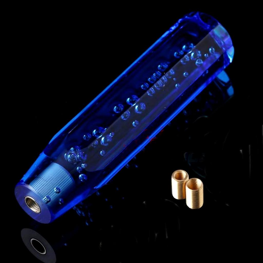 Universal Crystal Shift with Bubble Adapter 3 20cm [SCGEHA] Knob, Octagonal, Fill, Included, Colors, (Blue)