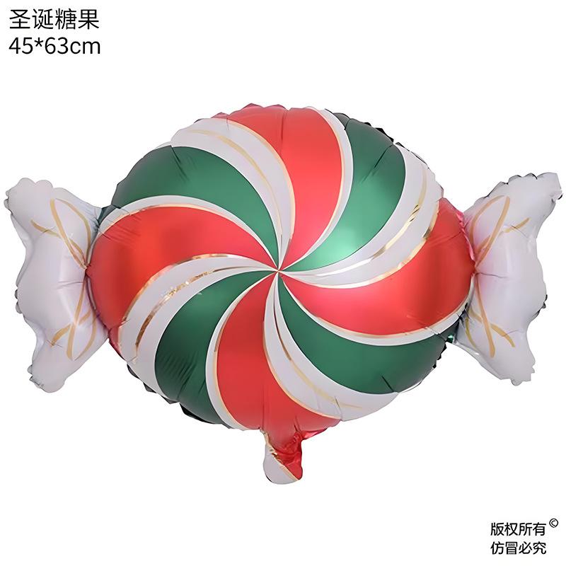 Christmas Balloons Special-Shaped Aluminum Film Balloons Santa Claus Merry Christmas Arrangements Christmas Eve Decorations