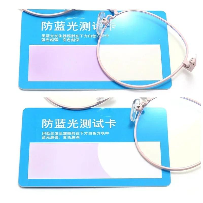 UV Protection Lightweight Comfortable Durable High Quality Retro Alloy Metal Round Shaped Lenses For Both Anti-Blue