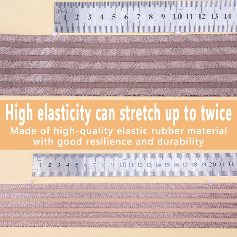 5CM Široká Elastická Guma Vysoká Pružnost Šicí Guma Sukně Kalhoty Spodní Prádlo Krajková Lemovka Elastická Stuha na Oblečení Řemeslné Potřeby