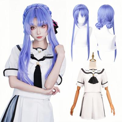 Summer Pockets Cosplay Sorakado Ao Cosplay SummerPockets Cosplay JK Uniform Costume [NOKIJP] Costume, Costume, (Sorakado Ao, XS)