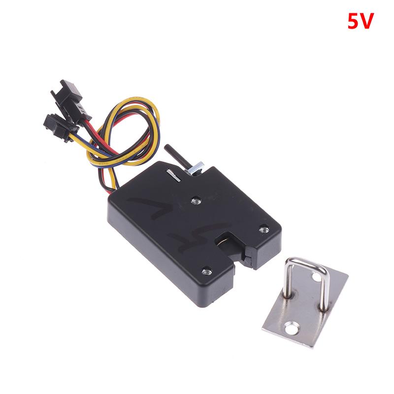 Zamek szuflady Zamek elektroniczny Kontrola dostępu DC 5V 12V 24V Mini Mały Elektryczny Zamek drzwi szafki Zamek szafki Zamek szafki