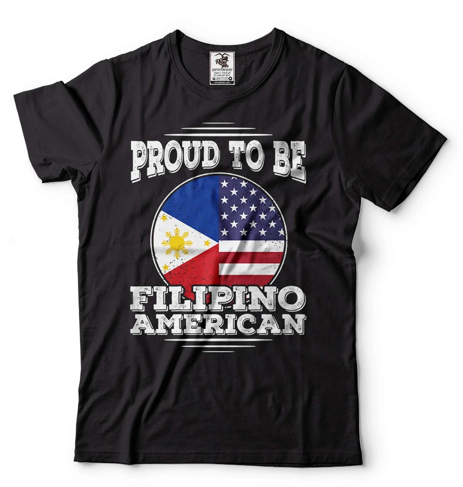 Proud To Be Filipino American Shirt Philippines Shirt America Philippines Shirt XL
