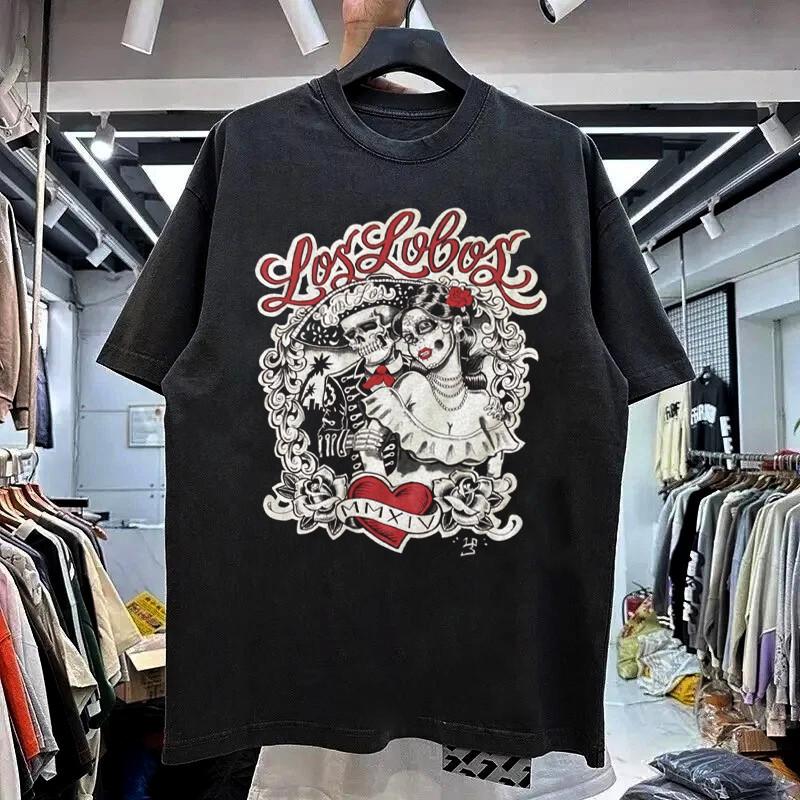 

Collection Los Lobos Band Black Short Sleeve S to 5XL Concert Shirt ZL449 Unisex T-Shirt S