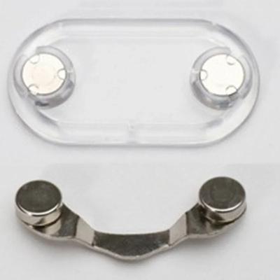 Magnetic Hanging Glasses Pin, Pin Mode, Multi-functional Wearable Clothing Clip, Magnetic Glasses Headphone Cable Clip