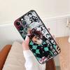 Anime Demon Slayer Kimetsu Pouzdro Pro Apple iPhone 14 Pro Max 13 11 12 Mini SE 7 8 Plus X XS 6 6S Silikonový Kryt na Telefon Měkká Funda
