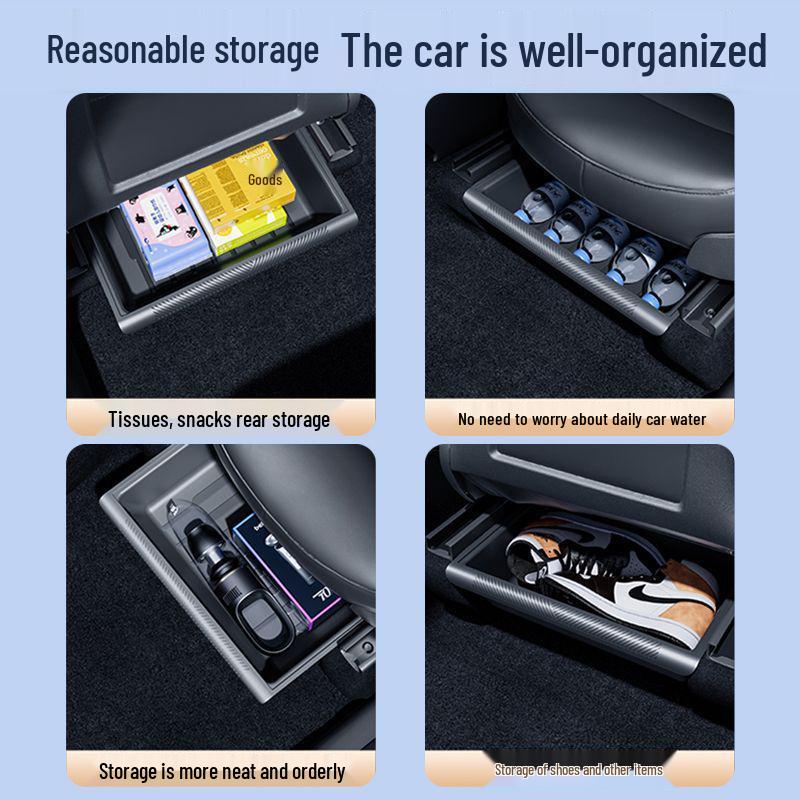 Model 2025 Seat Under-Seat Storage Box (Upgraded Version)