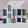 304 Stainless Steel Thermos Cup, One Cup, Three-Lid Gift Box Set, Business Water Cup Activity Gift Print