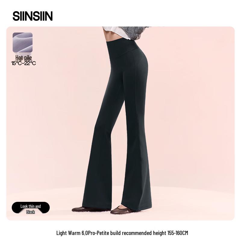 

SIINSIIN Women s Warm Flared Yoga Pants M