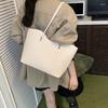 Pu Tote Bag For Women With Durable Large Capacity Daily Use