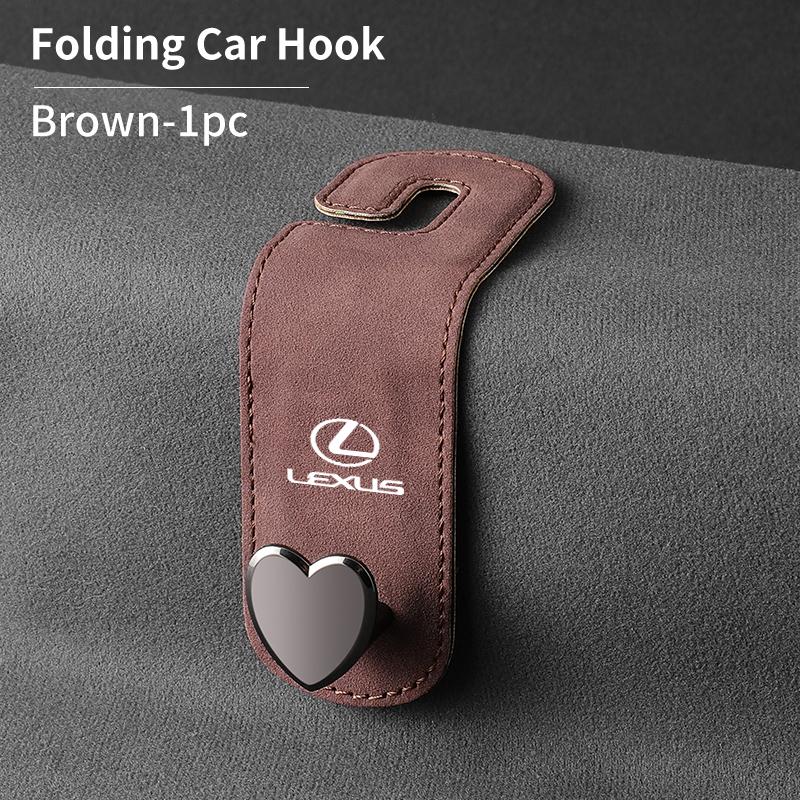 Car Seat Back Single Hook Heart Shaped Pothook For Lexus CT ES GS NX IS250 CT200h IS300h ES300h RX400h NX300h IS200 AEP1