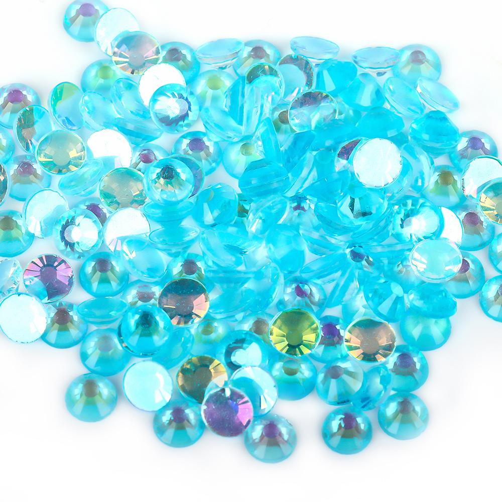 Weichen Aurora Diamond Series Fluorescent Diamond Glass Rhinestone Neon, Luminous Nail Art Jewelry Nail Mobile Phone Accessories