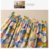 Oil Painting Half Skirt Female Summer Long Floral Skirt Summer Loose Skirt