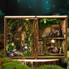 Wooden Mini DIY Doll house Kit For Making And Assembling Room Toys Home Bedroom Decorations With Furniture Dollhouse