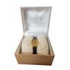 Used [Very Rare] Omega Deville Watch Quartz Gold Dial Stainless Steel Plated Ladies OMEGA