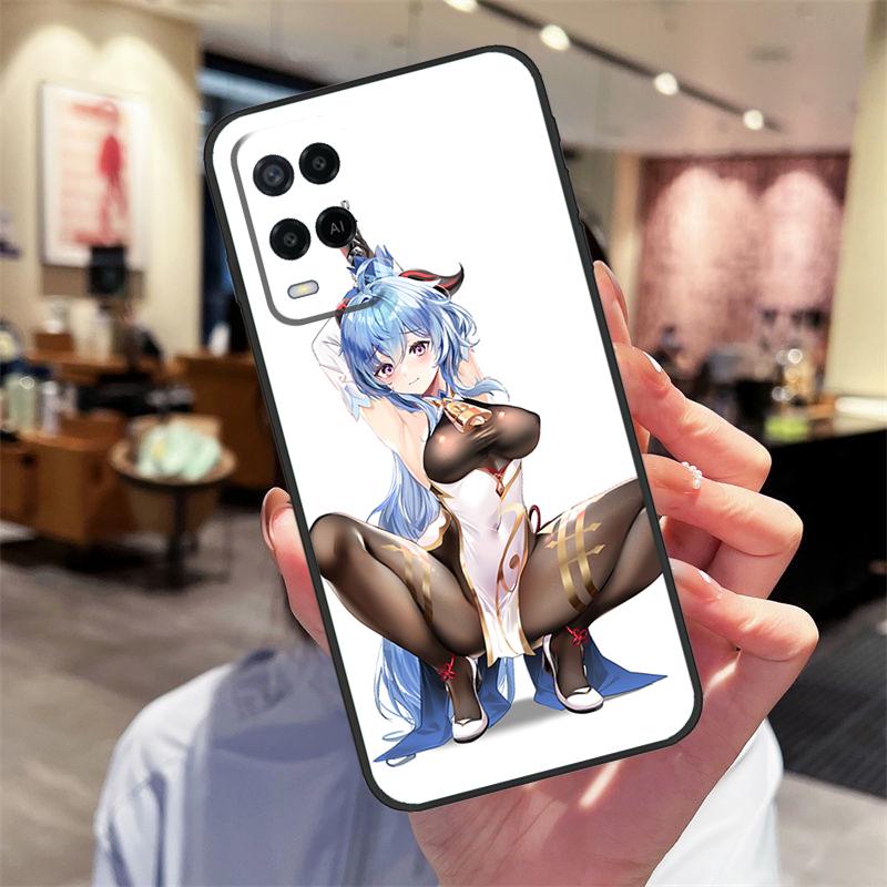 Genshin Impact Hentai Sexy Case For Oppo A17 A77 A80 A40 A60 A98 A78 A18 A38 A58 A16 A76 A96 A74 A94 A54 A57S A15 Cover