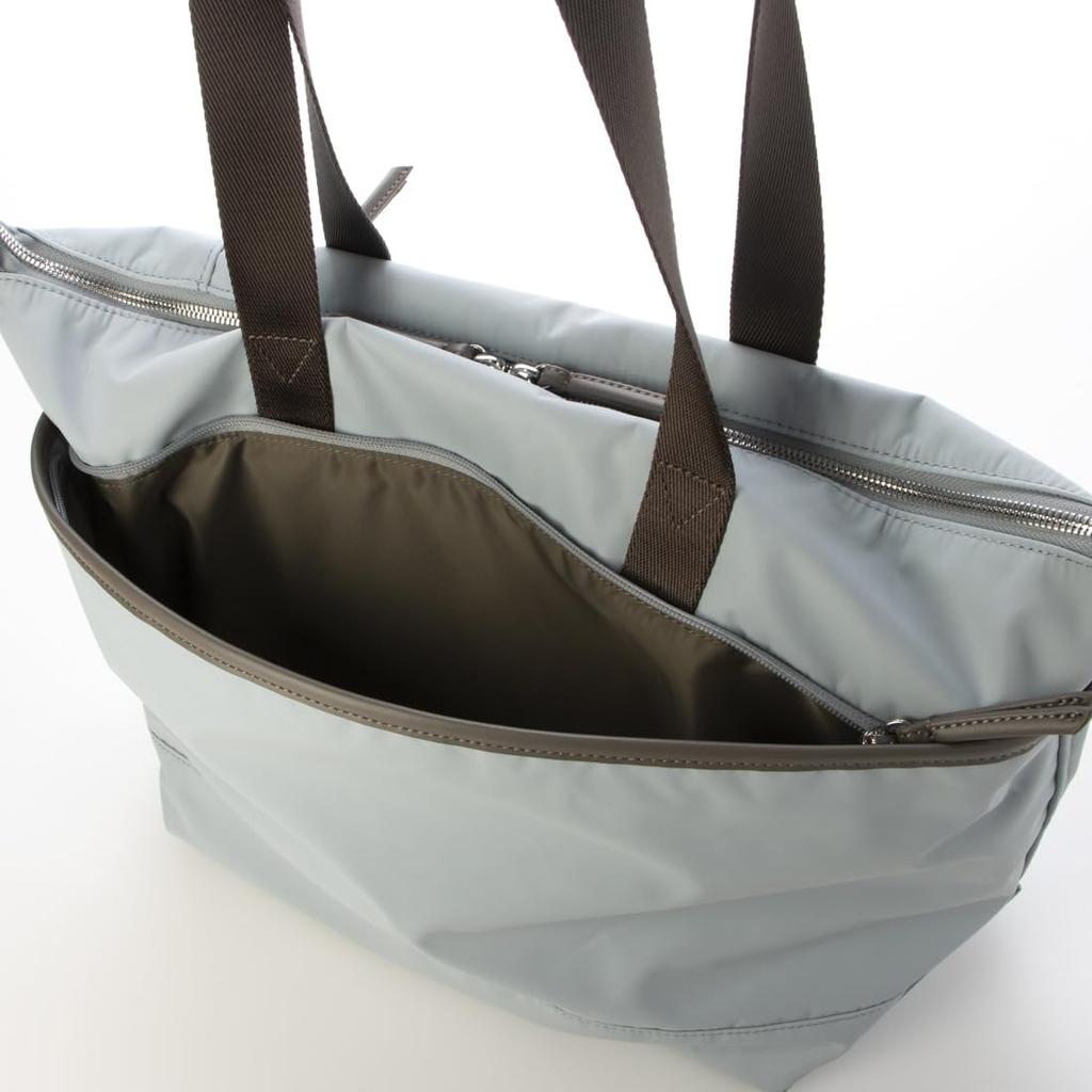 Isaac Nylon und recyceltes Leder Kombinations-Multi-Tote-Bag 2003403 LBL(62)