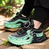 2025 neue Jungen Laufschuhe drehbare Knopfschuhe Mesh atmungsaktiv Mode Kinder Sportschuhe Fabrik Direktversand