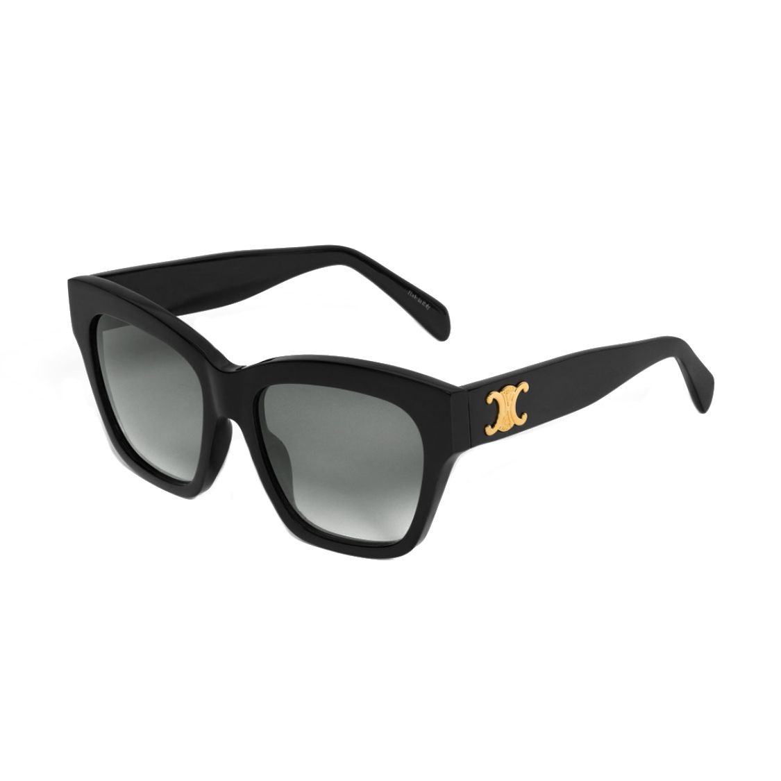 

Celine Triomphe 09 UV Protection Black Square Sunglasses Women sunglasses CL40253I-01F Basic Packaging-Eyeglass Case+Box