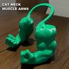 Cat Muscle Arm 3D Printed Neck Arm with Muscle Pet